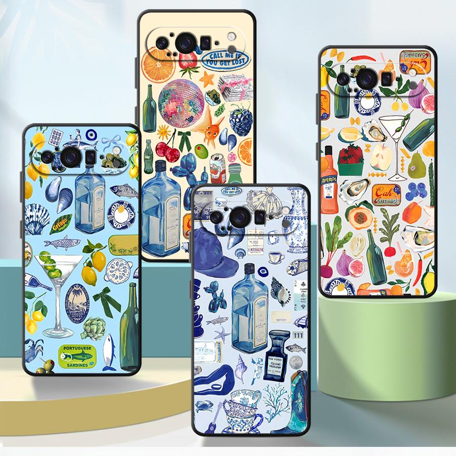Google Pixel 9 Pro - Coque de téléphone avec paysage de